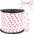 KatchOn Red Valentines Day Ribbon, 100 Yards, Heart Ribbon for Crafts, Decorations, Gift Wrapping