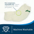 TIDI 6224L Posey Heel and Elbow Protectors with Foam Pads, Large, One Pair