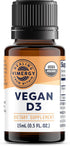 Vimergy Organic Vegan Vitamin D3 Extract, 96 Servings – Supports Healthy Immune System & Strong Bones – Alcohol Free