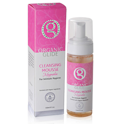 Feminine Body Wash, 5 fl oz - Natural Cleansing Mousse with Probiotic Support, Refreshing Magnolia Scent