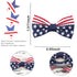Independence Day Hair Clips American Flag Hair Bow Clips for Baby Girls, 2Pcs American Flag Hairpins Hair Bows Hair Barrettes Hair Accessories for Patriot 4th of July