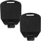 2pcs Adjustable Wheelchair Footrest Pedals Leg Pads Heavy Duty Footplates Universal Replacement