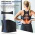Lumbar Support Belt Lower Back Brace for Lifting - Breathable Support for Herniated Disc, Sciatica Pain Relief for Men