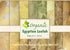 Egyptian Loofah Sponges - Natural Exfoliating Body Wash Gourd, Bath Sponges for Skincare (Pack of 3-6.5 in.)