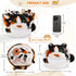 Openhaha Drawstring Travel Organizer - Cat Gift Cosmetic Pouch, Lay Flat Makeup Bag for Cat Lovers