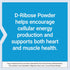 Life Extension D-Ribose Powder, 150 Grams for Heart and Muscle Health