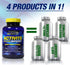 MHP Activite Sport Multi Vitamin, 120 Tablets, 25 Vitamins and Minerals, Nitric Oxide Booster, Digestive Enzymes,