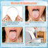 Jcwto 100 Count Disposable Tongue Scraper, Tongue Cleaner for Adults and Kids, Ergonomic plastic tongue scraper,Tongue