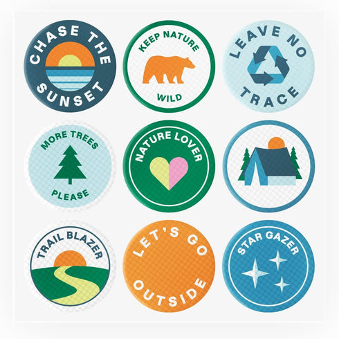 Cliganic Mosquito Repellent Stickers, 90 Pack Camping Patches for Kids & Adults, DEET-Free Essential Oil