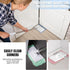 Mmxhn 10 360 Mini Mop Snap Grip with Reusable Pads, Quick Release Wet Dry Floor Cleaner Mop, Swivel Head Lightweight