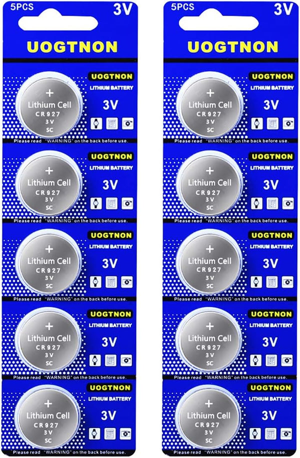 CR927 3V Lithium Battery (10 Pcs)