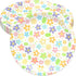 wonmon 30 PCS Disposable Easter Paper Plates, 9 Inch Round Colorful Easter Flower