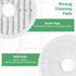 3764 SpinWave + Vac Mop Pads Compatible with Bissell SpinWave + Vac, Washable and Reusable Replacement Head (12 Pack)