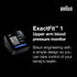 Braun ExactFit 1 Upper Arm Digital Blood Pressure Monitor with Adjustable Cuff for Home Use, Large Easy to Read
