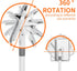 Baseboard Cleaner Tool with Handle, Wall Cleaner Mop Buddy with Extension Pole and 4 Reusable Pads