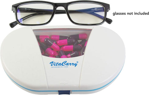 vitacarry 7 150 Gasketed Compartment Pill Box Holds Up To Pills Waterproof