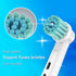 Brush Replacement Heads for Oral B Electric Toothbrushes - 4 Count Extra Soft Bristles for Sensitive Gums