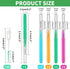 60Pcs Interdental Brush Set, 20Pcs Tooth Flossing Head for Oral Hygiene with 40pcs Disposable Braces Flossers