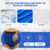 Menpol Adult Plastic Diaper Covers Waterproof, Leakproof Rubber Incontinence Pants Washable, High Waist Women Underwear