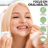 Coconut-Oil Infused Woven Dental Floss, Deep Clean Natural Waxed Floss, PFAS Free (33 Yds x 1 Unit)