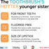 Set, Funkkoff Travel Toothbrush with Toothpaste, Peppermint, Mini Pocket Size Twist to Dispense Travel Toothbrush
