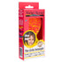Michel Mercier The Girlie Detangle Brush - Painless Detangling Hair Brush for Thick and Curly Hair (Pink-Yellow)