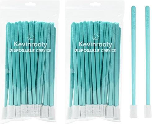 100PCS Disposable Crevice Cleaning Brush Tool Kit | Toilet Brush Disposable, Toilet Seat Cleaner Tool Disposable
