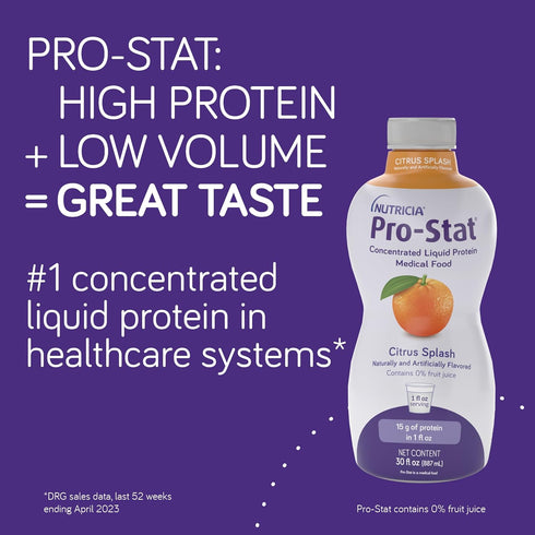 Pro-Stat Concentrated Liquid Protein Medical Food, Grape Flavor, 30 Fl Oz Bottle
