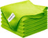 Microfiber Cleaning Cloth for Kitchen, Housekeeping, and Electronics, Thick Lint Free Drying Towel (12"x12") Green-6
