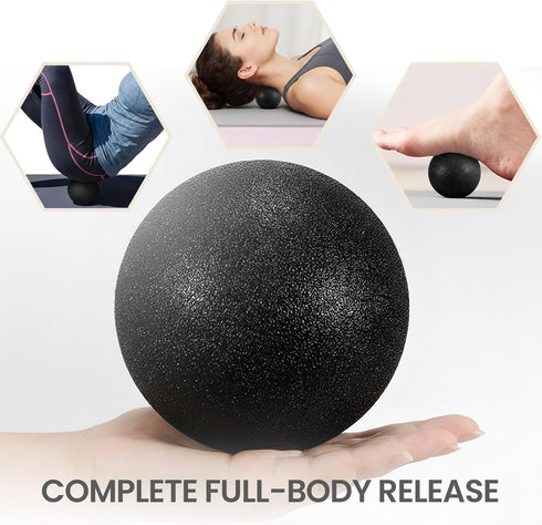 Set 2-in-1 Psoas Muscle Release Tool & Peanut Massage Ball Deep Tissue Hip Flexor Massager for Back & Glute Tension