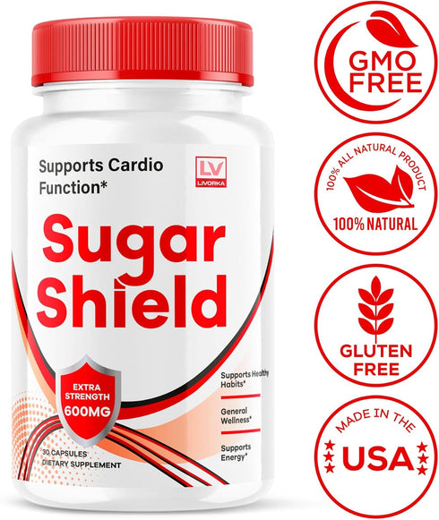 LIVORKA 30 Sugar Shield, Sugar Shield Blood Support, Sugar Shield Pills, Sugar Shield Capsules, Sugar Shield All