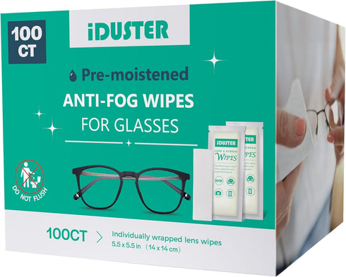iDuster Screen Cleaner Wipes for Electronic Devices, Mobile Phone Screen Wipe, Electronic