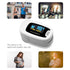 CONTEC CMS50NA Pulse Oximeter, Fingertip Blood Oxygen Saturation Monitor with SpO2 and PR Value Waveform, Grey