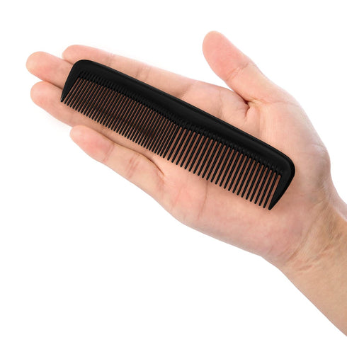 Leinuosen 12 Pieces Hair Combs Set, Pocket Plastic Fine Tooth Dressing Comb for Women and Men, Peines Para Cabello