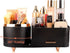 Makeup Organizer for Vanity, Cosmetic Display Case with Drawers for Skincare, Brushes, and Accessories, Black