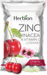 Herbion Naturals Zinc, Echinacea and Vitamin C Lozenges | 25 CT | Natural Cherry Flavor Dietary Supplement