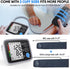 Upper Arm Blood Pressure Monitor, 2 Cuff Sizes, Automatic Digital BP Machine for Home Use