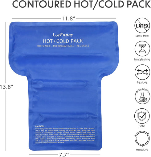 LotFancy Hip Brace with Hot Cold Pack, Gel Ice Pack Groin Wrap Support for Men and Women