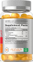 Horbaeach Vitamin D3 2000iu Gummies | 90 Count | Vegetarian | Pineapple Flavor | 50 mcg | Non-GMO, Gluten Free Vitamin D Supplement
