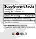 10X Health TMG Supplements - Trimethylglycine Amino Acid as Betaine Anhydrous for Liver Support, Energy, Heart Health, & to Regulate Homocysteine Levels - 60 Capsules
