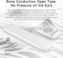 Under-Pillow Bone Conduction Sleep Speaker & White Noise Sound Machine with Sleep Timer, TF Card Compatible | for Side