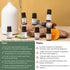 Set, 20 10ml MO'JIZA Pure Aromatherapy Essential Oils Gift Oils-Sandalwood, Rose, Bergamot, Patchouli, Grapefruit