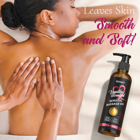 Valentines Day Date Night Sensual Body Massage Oil Vanilla Sensual Massage Oil for Couples - Couples Sweet and Sensual