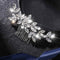 Latious Silver Crystal Bride Wedding Hair Comb, Rhinestone Bridal Hair Clip, Sparkly Gem Hair Accessories for Women and