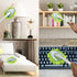 Microfiber Feather Duster 13 Inch with 4 Washable Duster Cloths for Cleaning Windows and Furniture