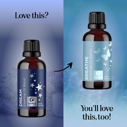 Sleep Essential Oil Blend for Diffuser - Dream Aromatherapy with Clary Sage, Ylang-Ylang, Chamomile, Lavender (1 Fl Oz)