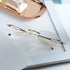 LifeArt Blue Light Blocking Glasses, Computer Reading Glasses, Stylish for Women, +1.50 Magnification