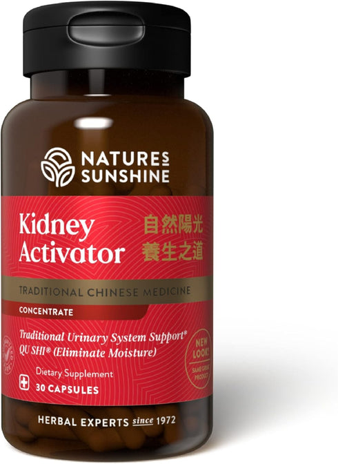 Nature's Sunshine Kidney Activator TCM Concentrate, 30 Capsules | Natural Chinese Kidney Supplement