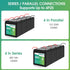 winbasic 12v 5Ah 41A6357 485lm 4228 Lithium Battery Compatible for Chamberlain / LiftMaster / Craftsman Backup Equipped