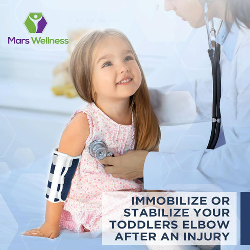 MARS WELLNESS Premium Infant Elbow Immobilizer Stabilizer Splint/Arm Restraint for Baby